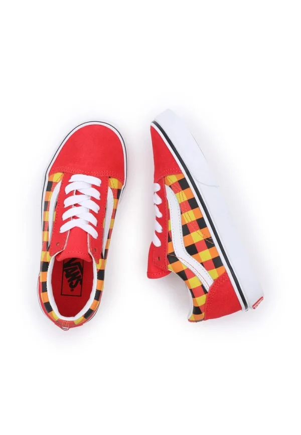 Vans OLD SKOOL UNISEX – Sneaker Low – Medium Red 3