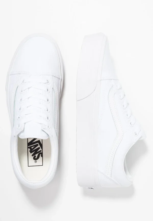 Vans UA OLD SKOOL PLATFORM – Sneaker Low – True White 5