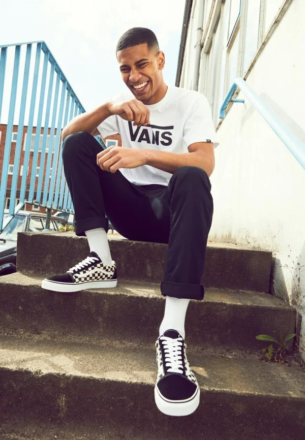 Vans UA OLD SKOOL – Sneaker Low – Black/white 4