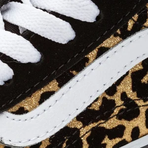 Vans OLD SKOOL UNISEX – Sneaker Low – Flocked Leopard/black/true White 18