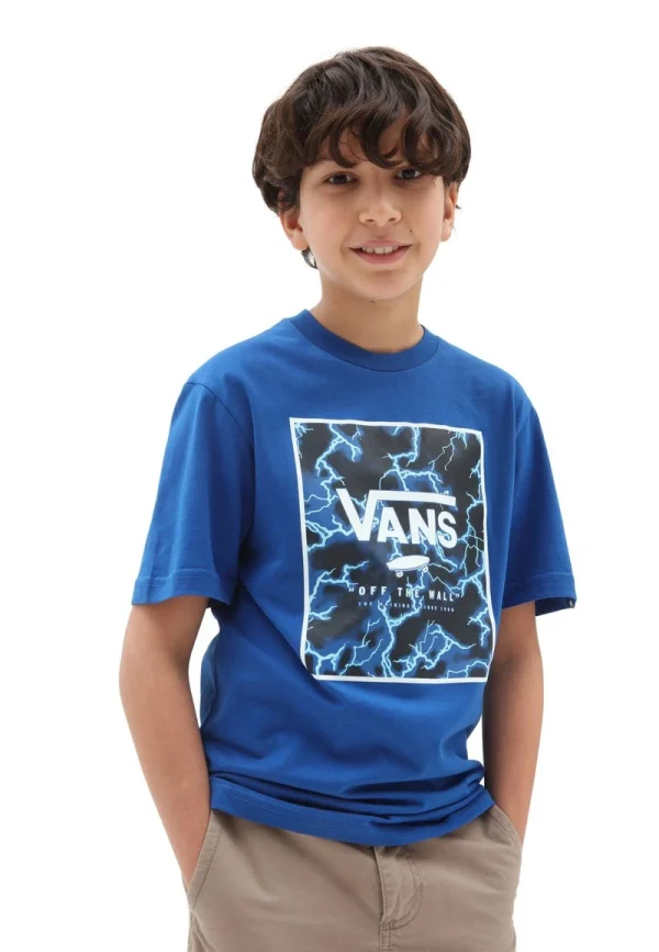 Vans BY BOX – T-Shirt Print – Medium Blue 5