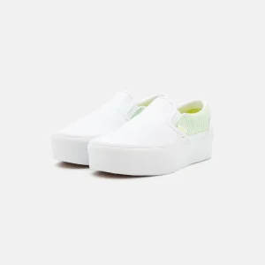 Vans CLASSIC SLIP ON STACKFORM – Slipper – Green/true White 12