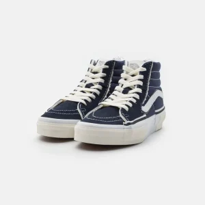 Vans SK8 HI RECONSTRUCT UNISEX – Sneaker High – Navy/white 10