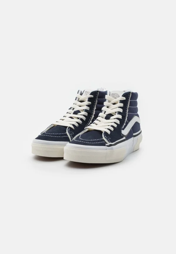 Vans SK8 HI RECONSTRUCT UNISEX – Sneaker High – Navy/white 3