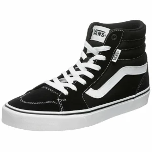 Vans FILMORE HI – Sneaker High – Suede Canvas Black White 10