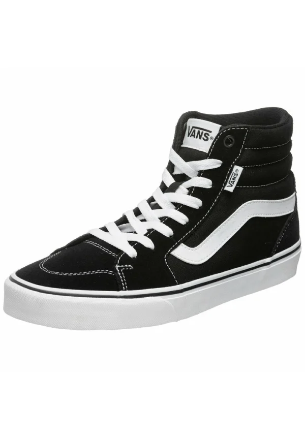 Vans FILMORE HI – Sneaker High – Suede Canvas Black White 3