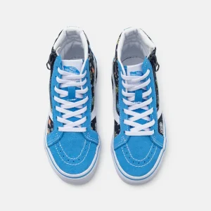 Vans SK8 HI REISSUE SIDE ZIP UNISEX – Sneaker High – Glow Black/blue 14