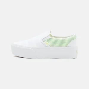 Vans CLASSIC SLIP ON STACKFORM – Slipper – Green/true White 10