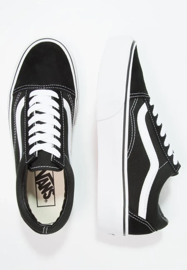 Vans UA OLD SKOOL PLATFORM – Sneaker Low – Black/white 7