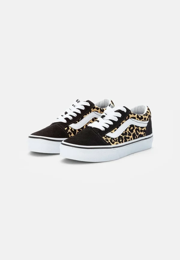 Vans OLD SKOOL UNISEX – Sneaker Low – Flocked Leopard/black/true White 3