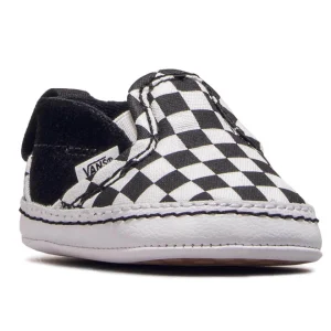 Vans Baby Slip On V Crib Black White Checkerboard 10