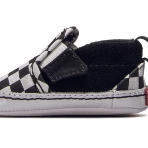 Vans Baby Slip On V Crib Black White Checkerboard 12