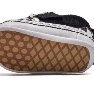 Vans Baby Slip On V Crib Black White Checkerboard 16