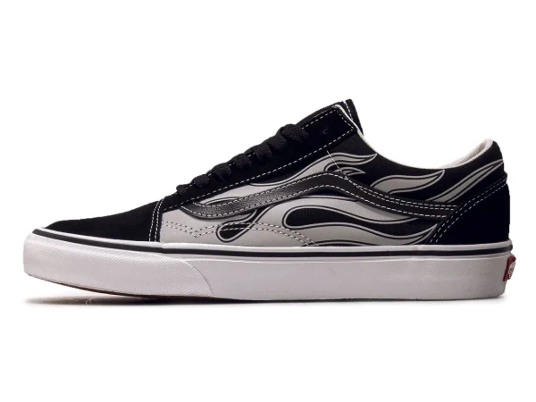 Vans Herren Sneaker – Old Skool Vr3 Reflective Flame – Black 4