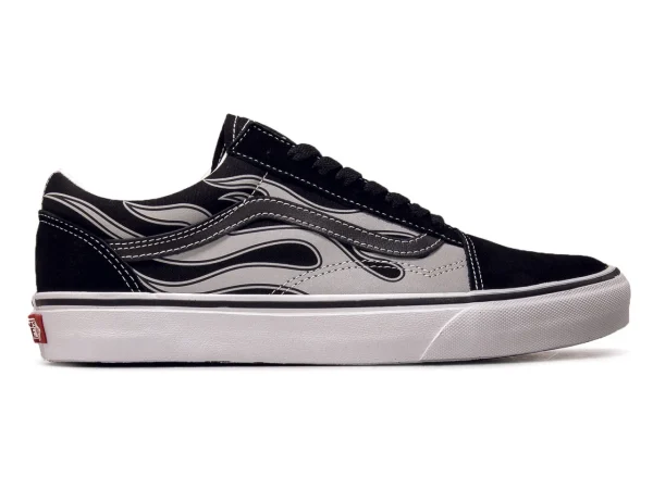 Vans Herren Sneaker – Old Skool Vr3 Reflective Flame – Black 7