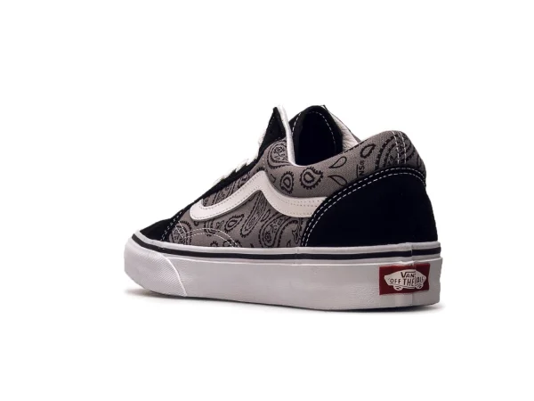 Vans Herren Sneaker – Old Skool Vr3 Paisley – Gray True / White 5