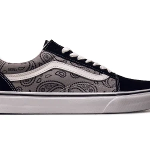 Vans Herren Sneaker – Old Skool Vr3 Paisley – Gray True / White 18