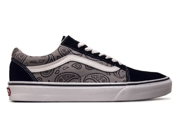 Vans Herren Sneaker – Old Skool Vr3 Paisley – Gray True / White 7