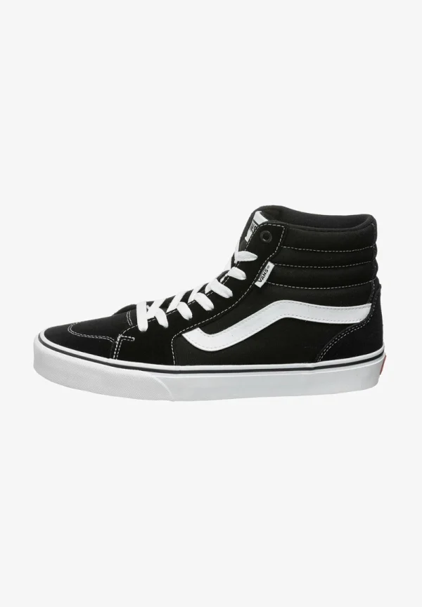 Vans FILMORE HI – Sneaker High – Suede Canvas Black White 1