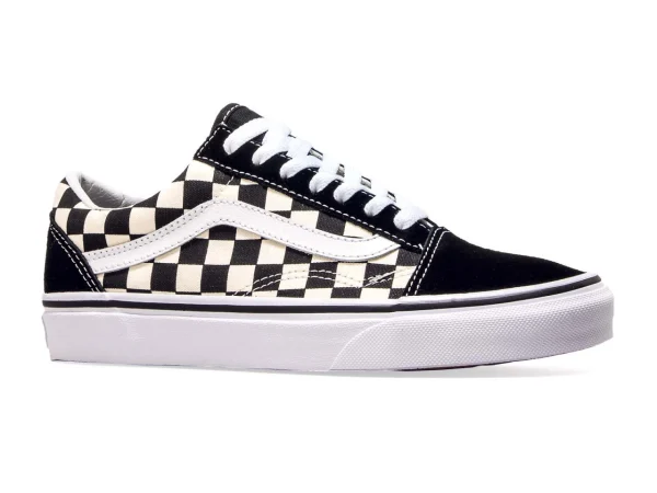 Vans Old Skool Primary Check Black White 3