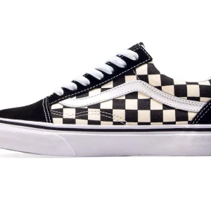 Vans Old Skool Primary Check Black White 14