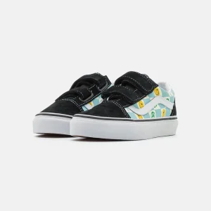 Vans OLD SKOOL UNISEX – Sneaker Low – Black/multi-coloured 10