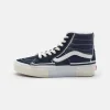 Vans SK8 HI RECONSTRUCT UNISEX – Sneaker High – Navy/white 20