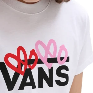 Vans VALENTINES LOGO BOXY – T-Shirt Print – White 12