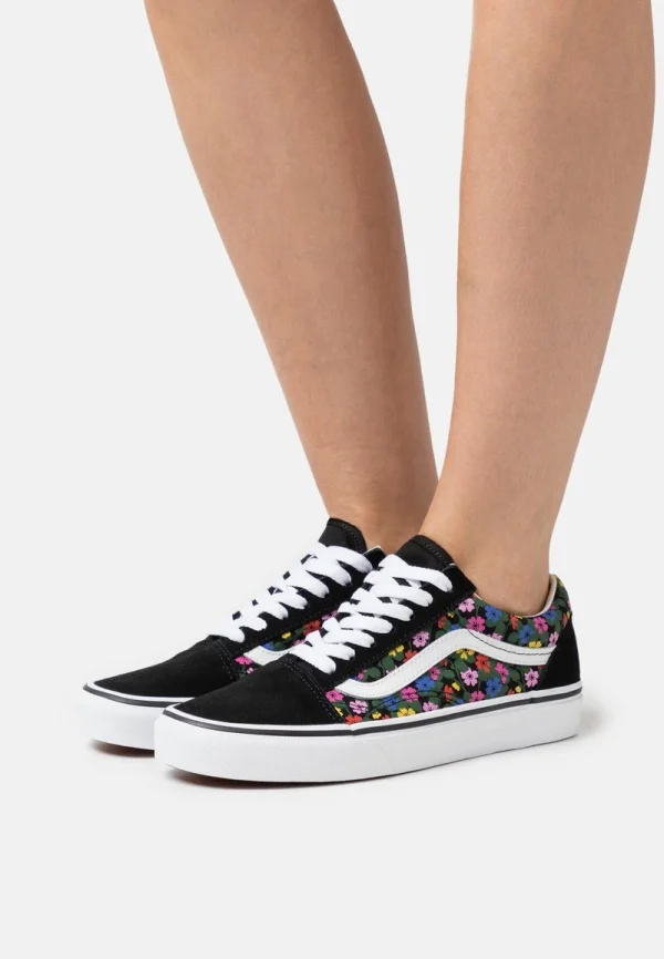 Vans OLD SKOOL UNISEX – Sneaker Low – Floral Black/white 1