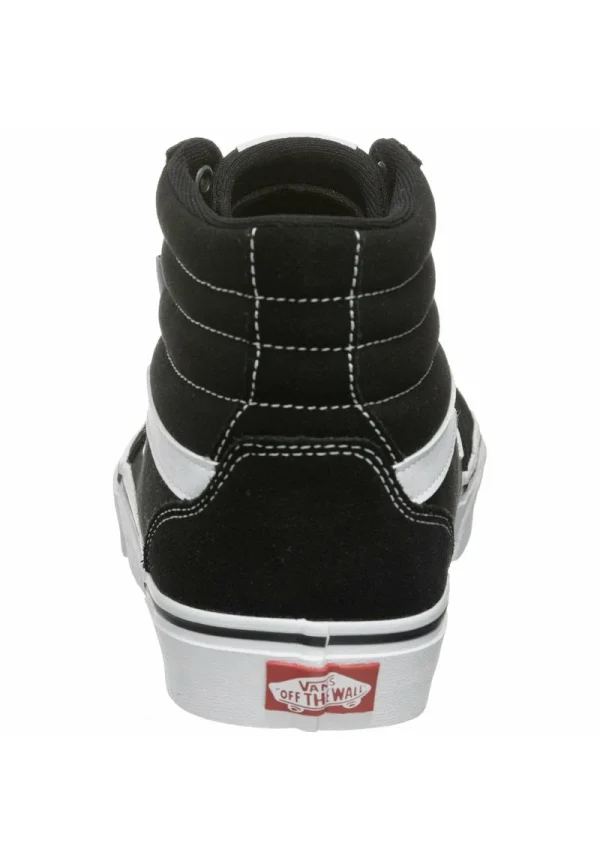 Vans FILMORE HI – Sneaker High – Suede Canvas Black White 4