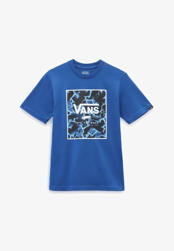 Vans BY BOX – T-Shirt Print – Medium Blue 4