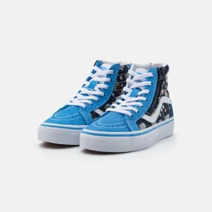 Vans SK8 HI REISSUE SIDE ZIP UNISEX – Sneaker High – Glow Black/blue 10