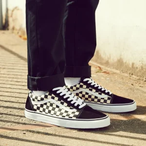 Vans UA OLD SKOOL – Sneaker Low – Black/white 16