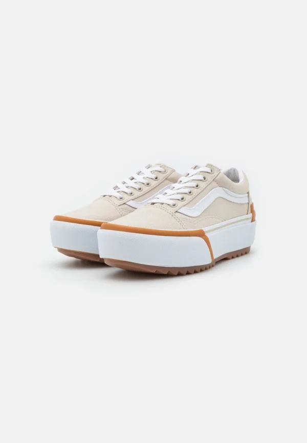 Vans OLD SKOOL STACKED – Sneaker Low – French Oak 4