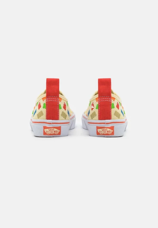 Vans AUTHENTIC ELASTIC LACE UNISEX – Sneaker Low – White/red 4