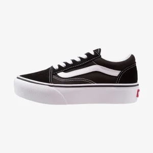 Vans OLD SKOOL PLATFORM – Sneaker Low – Black/true White 10