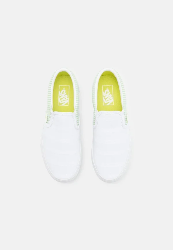 Vans CLASSIC SLIP ON STACKFORM – Slipper – Green/true White 7