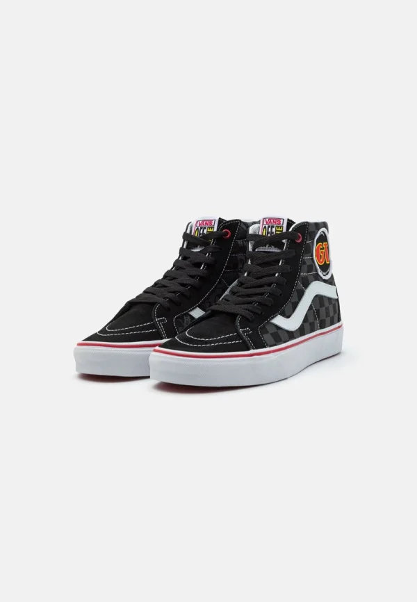 Vans UA SK8-HI REISSUE OUR LEGENDS UNISEX – Sneaker High – Dyno Black/red 3