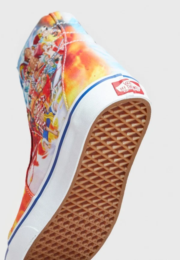 VANS X ONE PIECE SK8-HI UNISEX – Sneaker High – Light Blue/white/multi-coloured 7