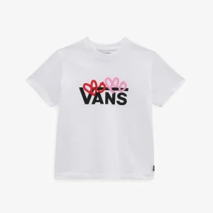 Vans VALENTINES LOGO BOXY – T-Shirt Print – White 14