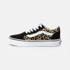 Vans OLD SKOOL UNISEX – Sneaker Low – Flocked Leopard/black/true White 20