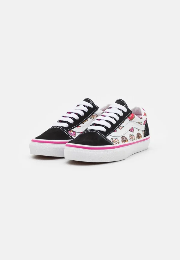 Vans OLD SKOOL UNISEX – Sneaker Low – Black/pink 3