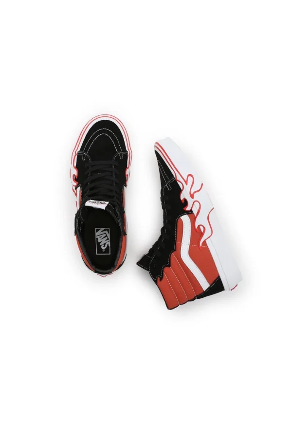 Vans SK8-HI FLAME – Sneaker High – Black 4