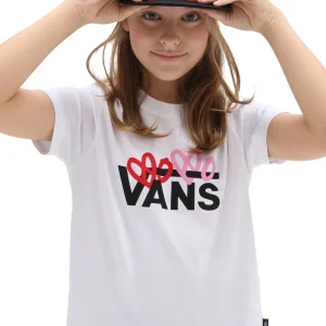 Vans VALENTINES LOGO BOXY – T-Shirt Print – White 16