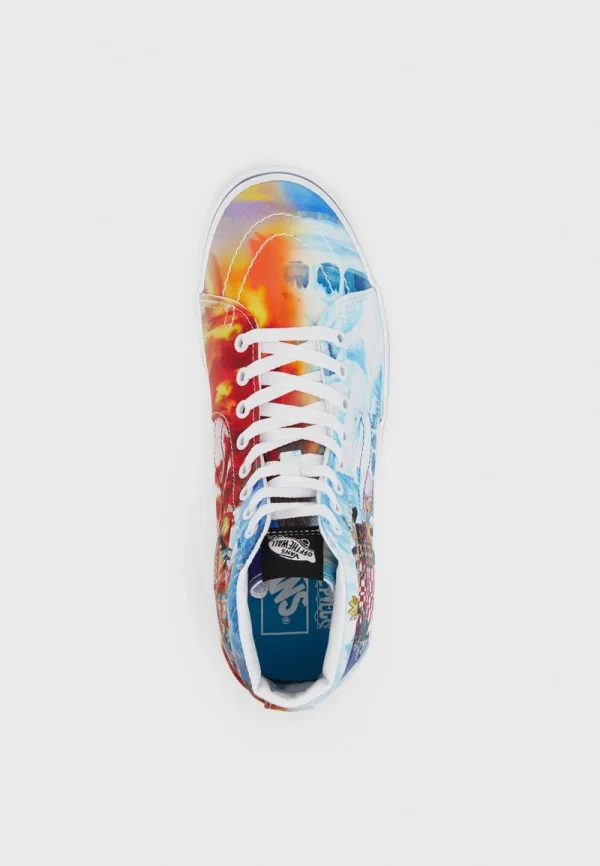 VANS X ONE PIECE SK8-HI UNISEX – Sneaker High – Light Blue/white/multi-coloured 5