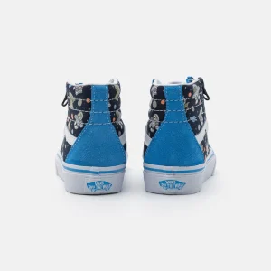 Vans SK8 HI REISSUE SIDE ZIP UNISEX – Sneaker High – Glow Black/blue 12