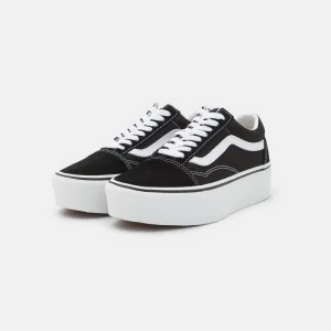 Vans OLD SKOOL STACKFORM – Sneaker Low – Black/true White 10