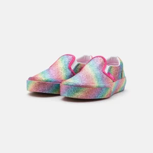 Vans CLASSIC SLIP-ON UNISEX – Sneaker Low – Glitter Rainglow Rainbow 10