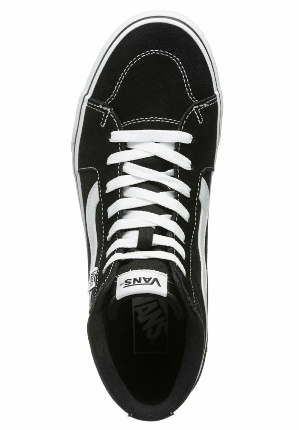 Vans FILMORE HI – Sneaker High – Suede Canvas Black White 5