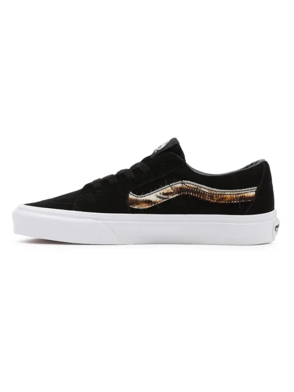 Vans Leder-Sneakers “SK8-Low” In Schwarz 4